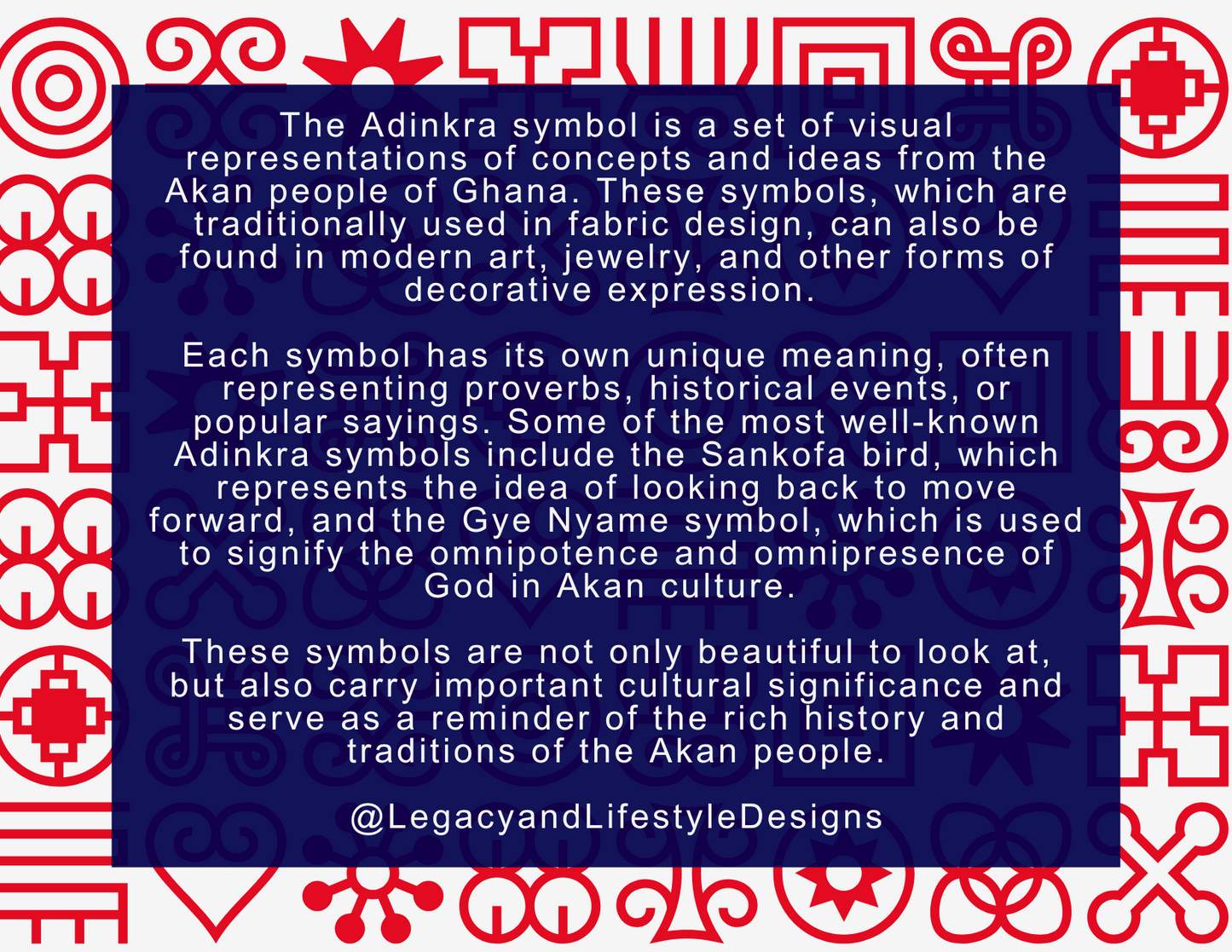 Adinkra (Service and Leadership) Rubber Stamp, Paper Crafts, Party & Kids, Stationery