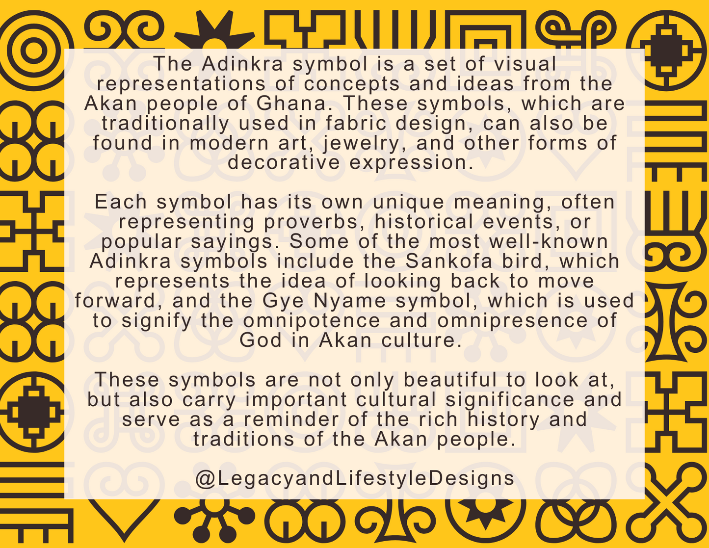 Adinkra (Human Relations) Rubber Stamp, Paper Crafts, Party & Kids, Stationery