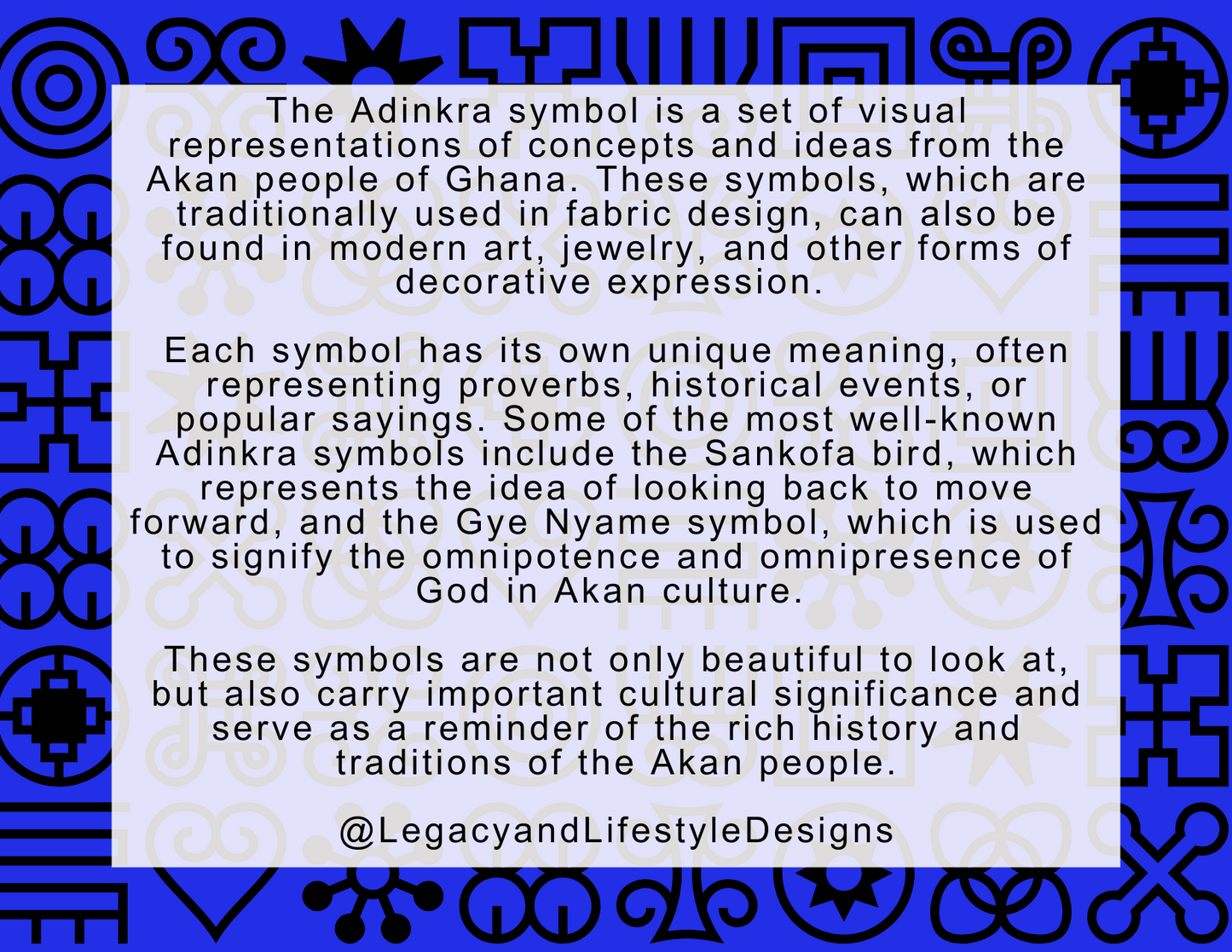Adinkra (Peace and Harmony) Rubber Stamp, Paper Crafts, Party & Kids, Stationery