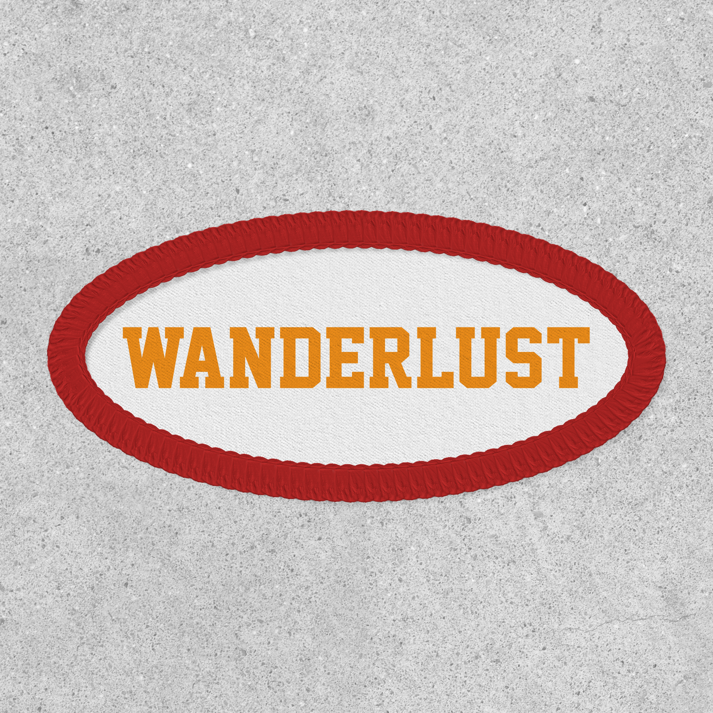 Wanderlust Word Patch