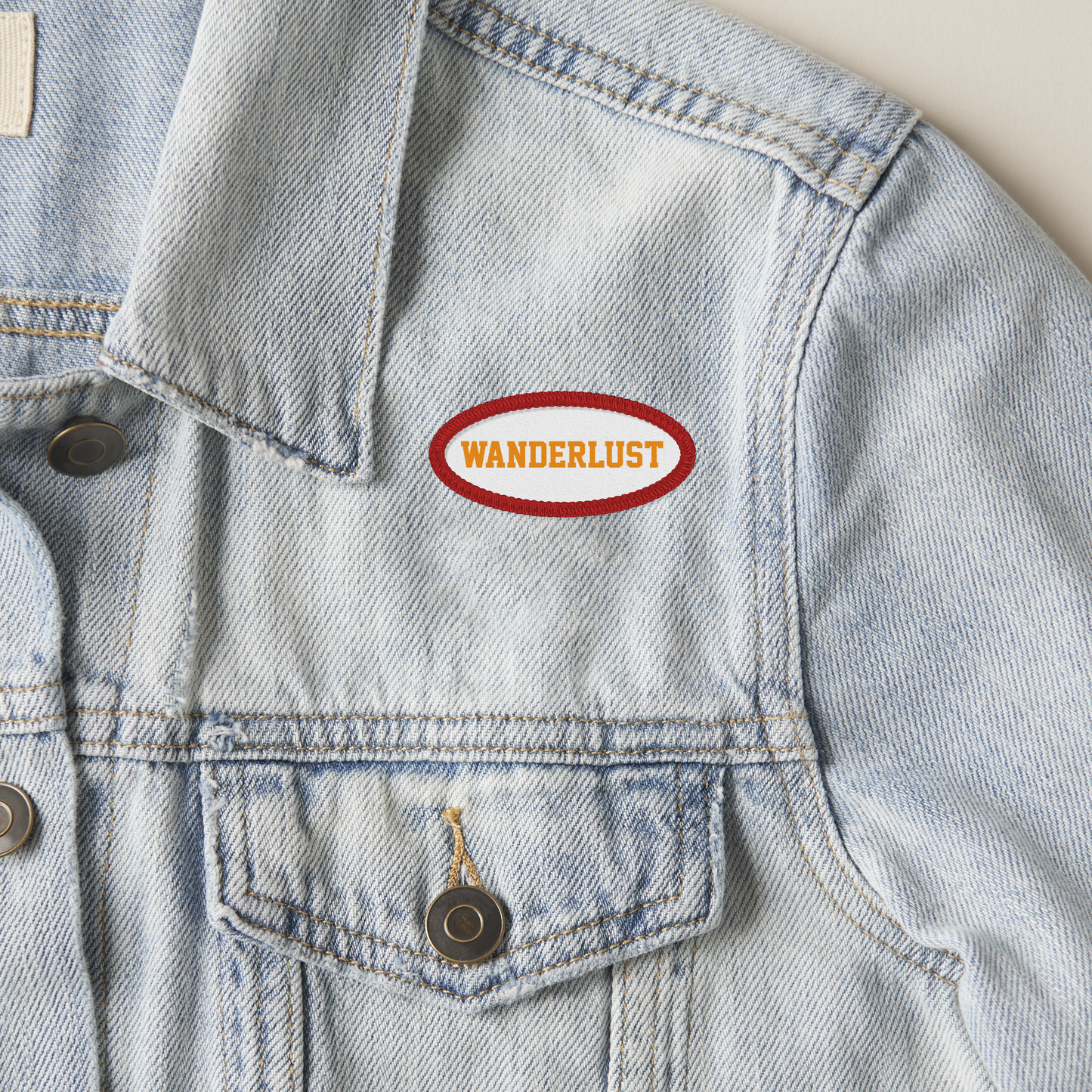 Wanderlust Word Patch