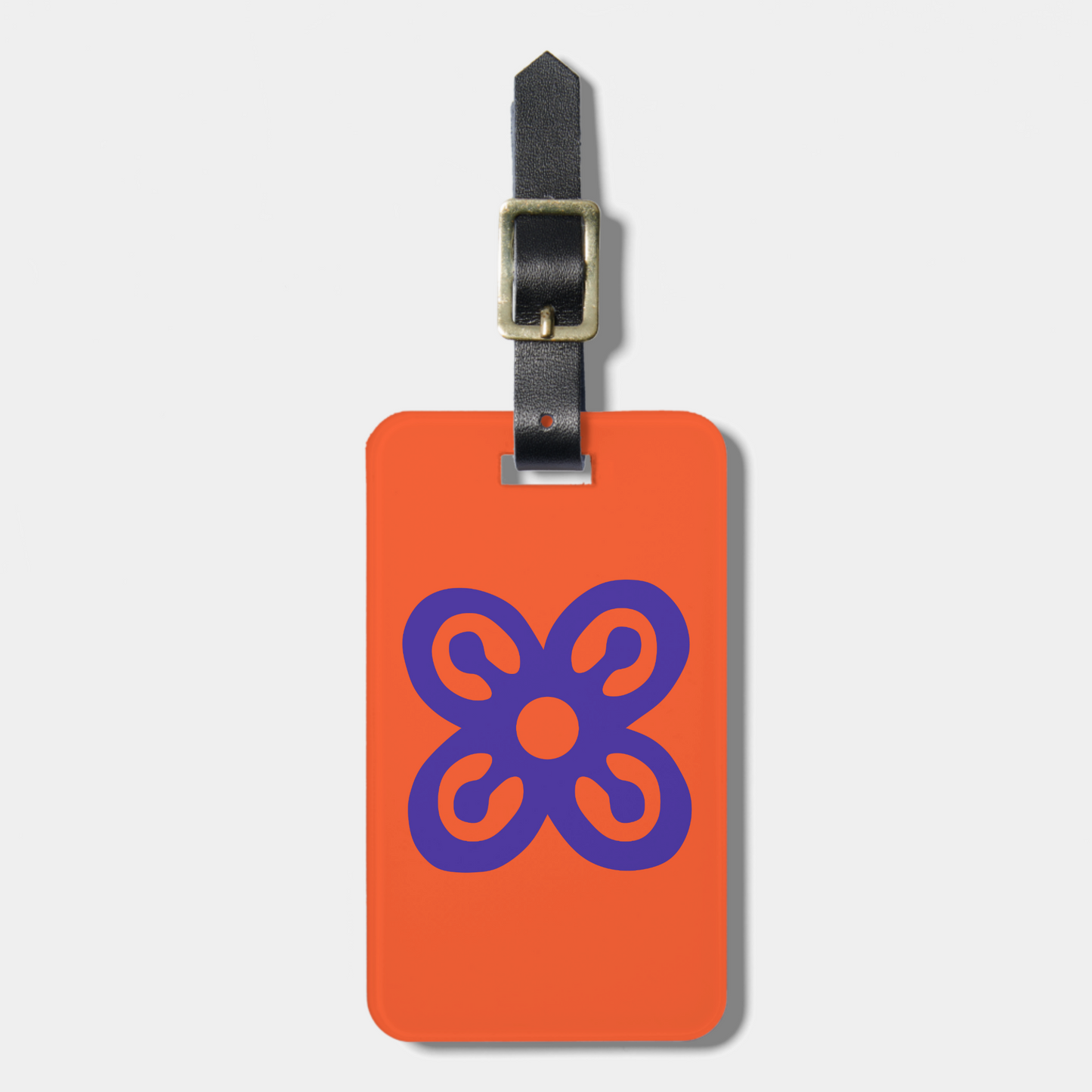 African Adinkra (Abundance) Luggage Tag