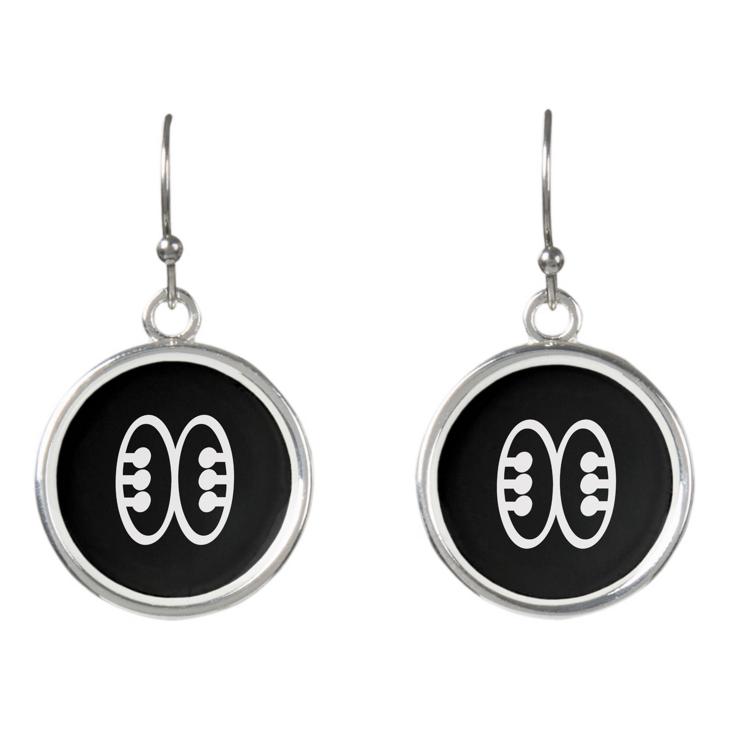 African Adinkra (Friendship) Earrings