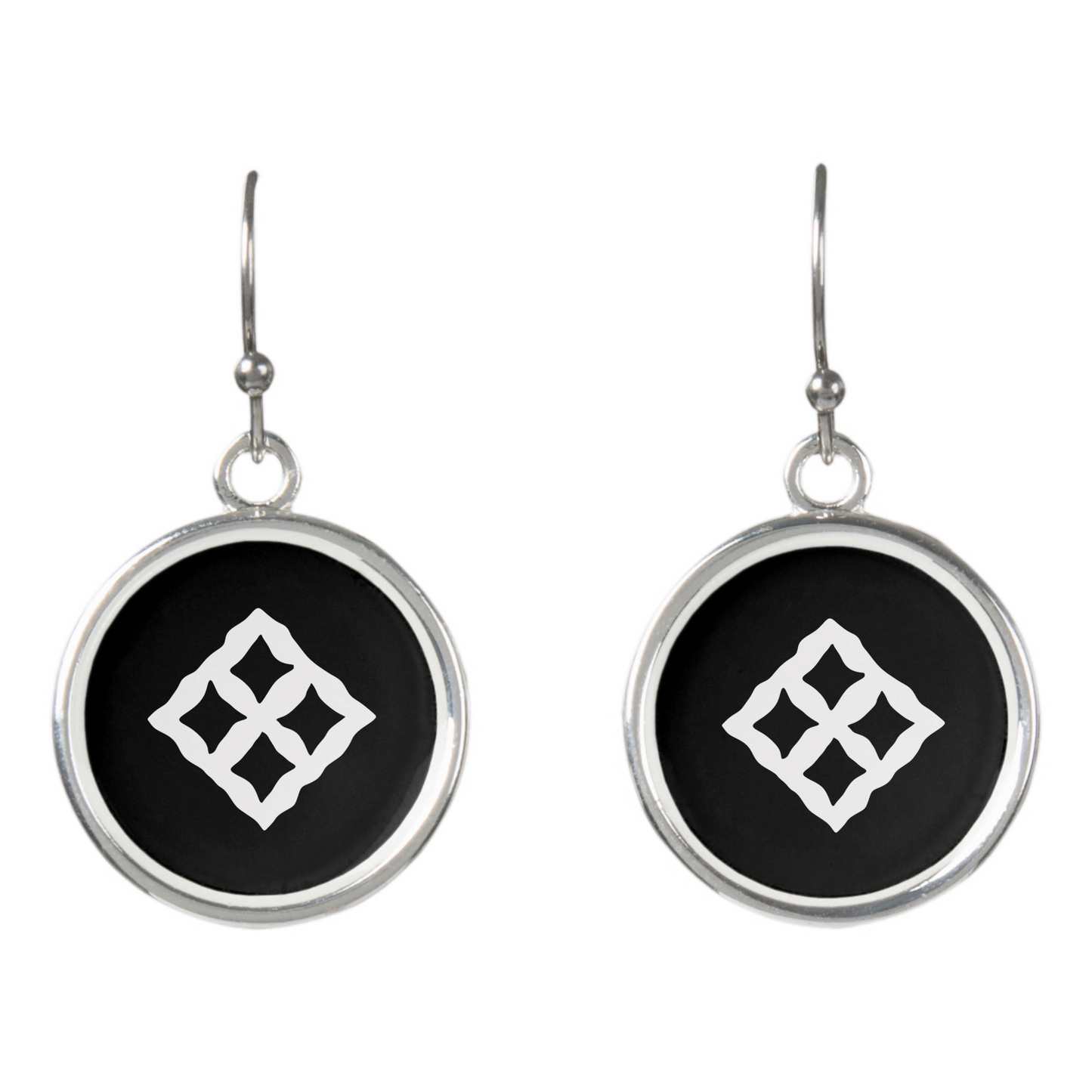 African Adinkra (Love & Safety) Earrings