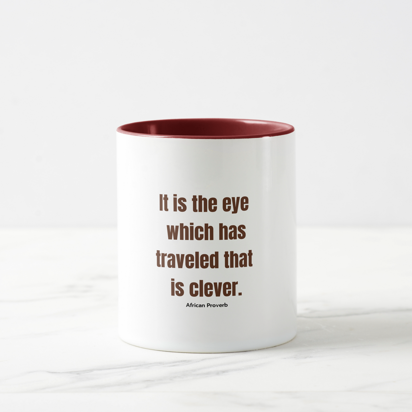 African Proverb Coffee Mug