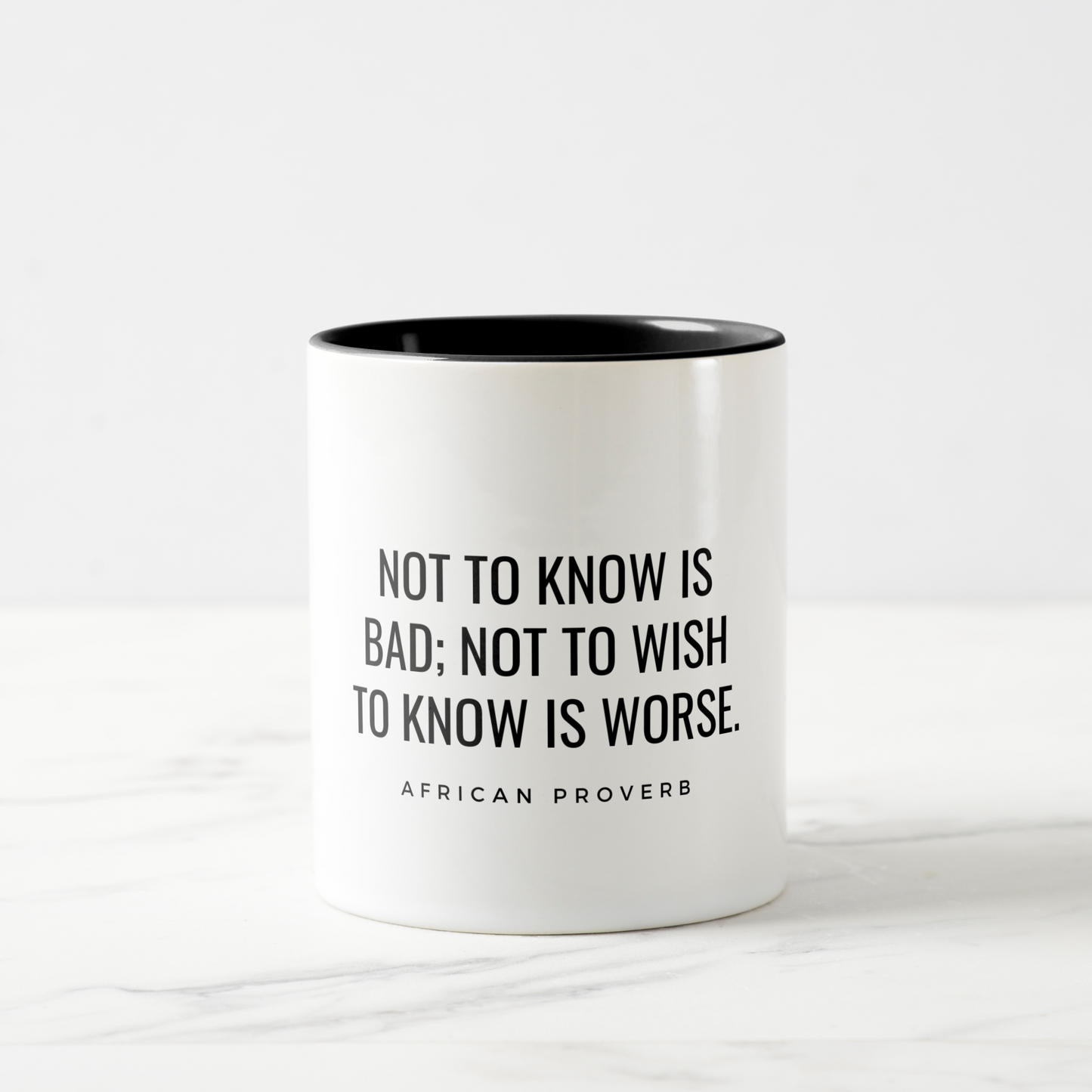African Proverb Coffee Mug