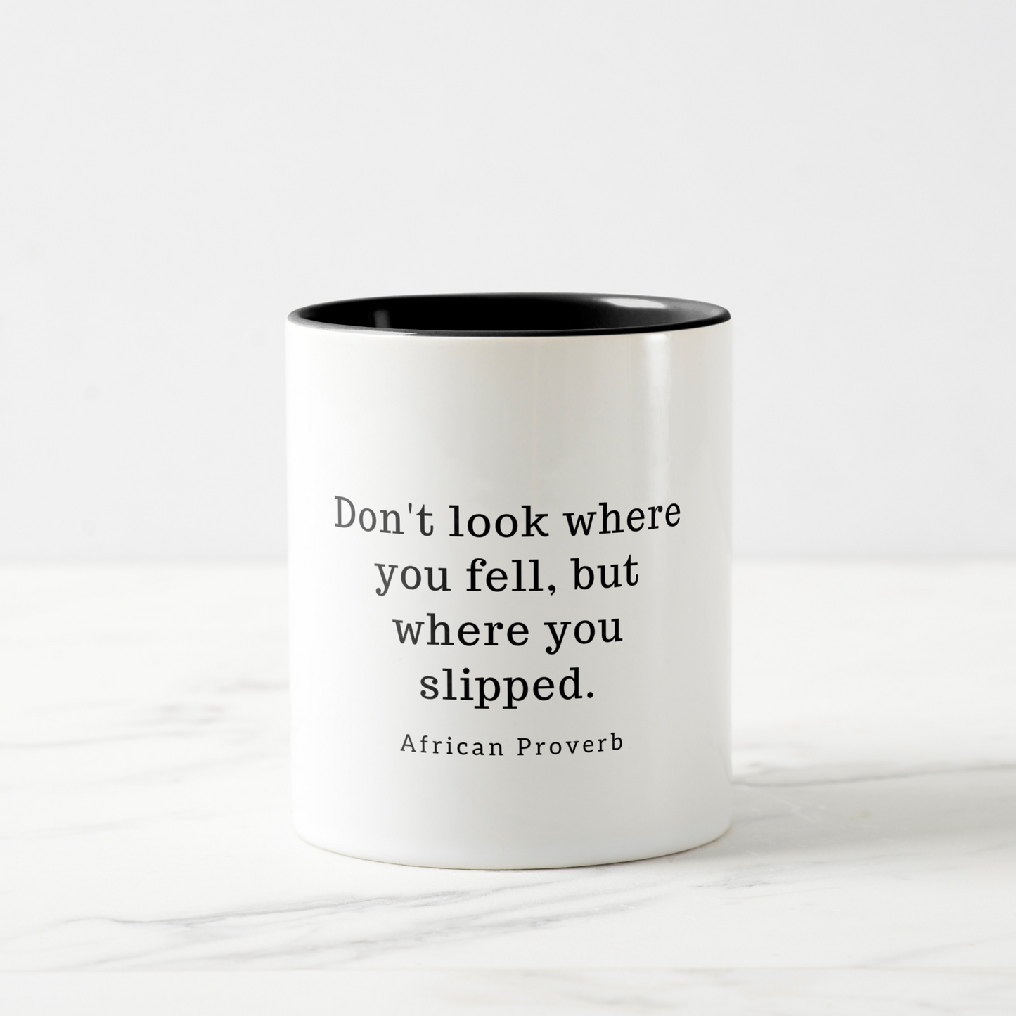 African Proverb Coffee Mug