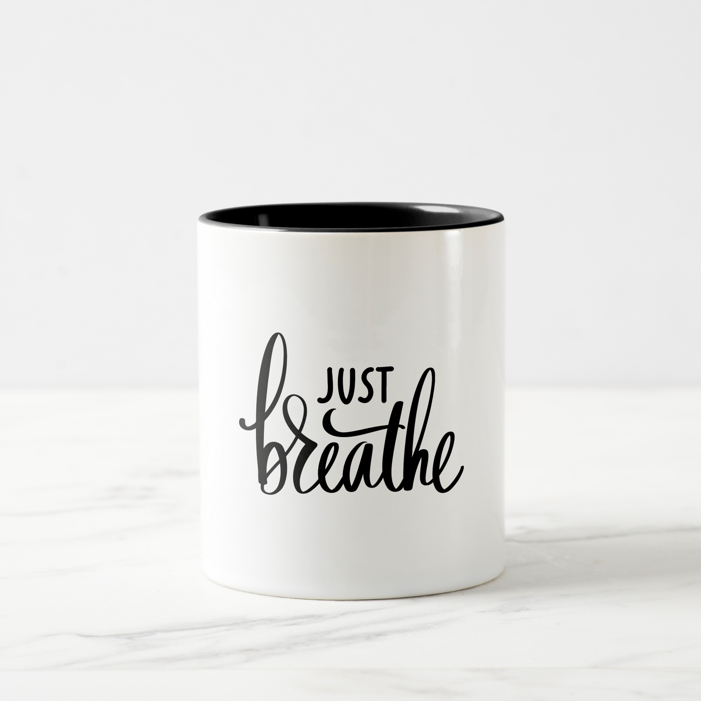 Just Breathe Coffee Mug