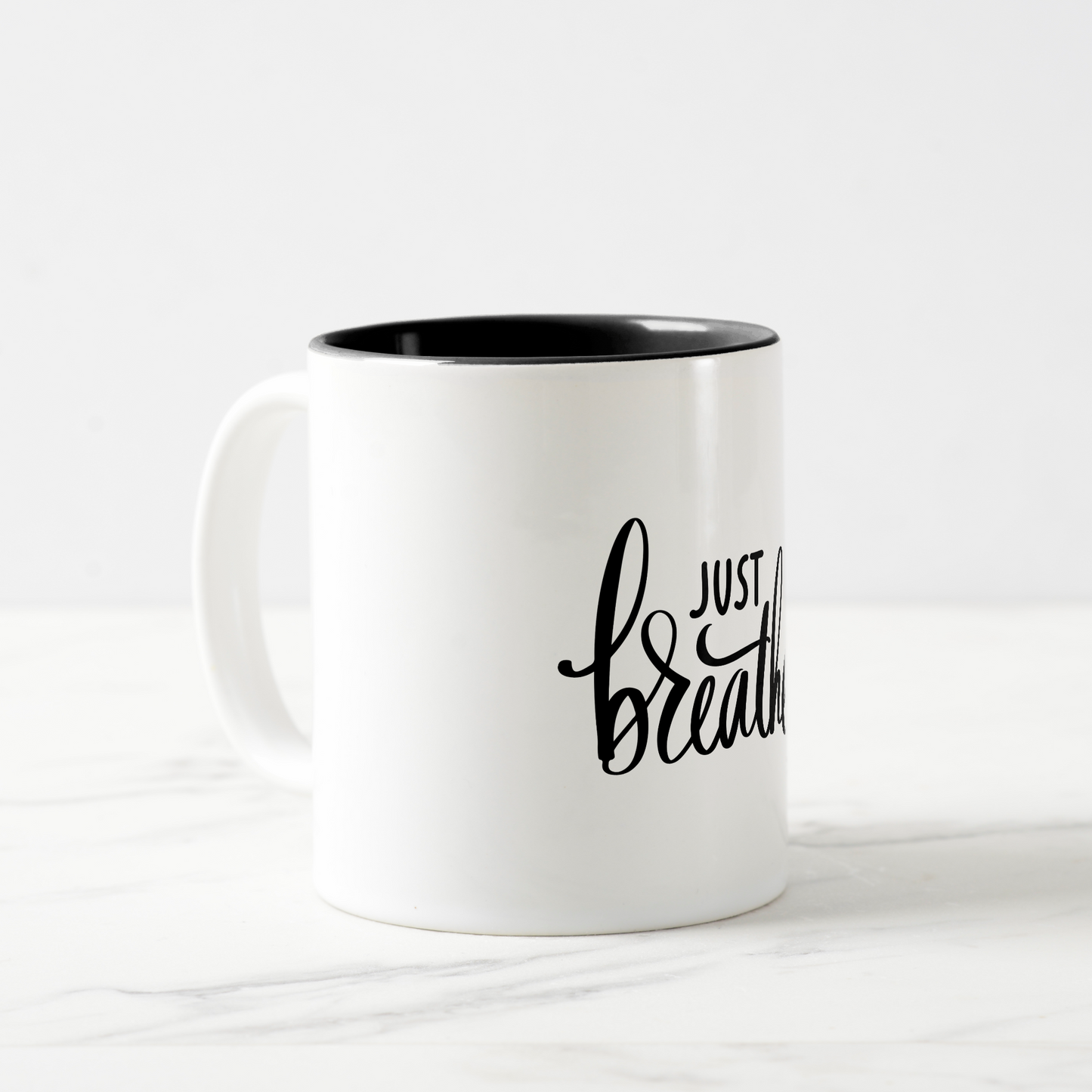 Just Breathe Coffee Mug