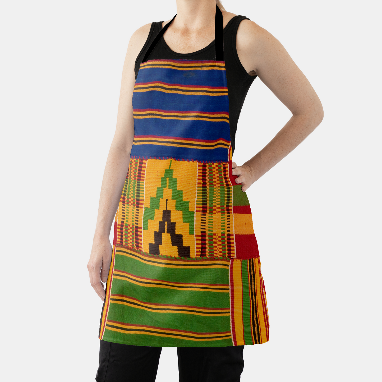 African Print Apron