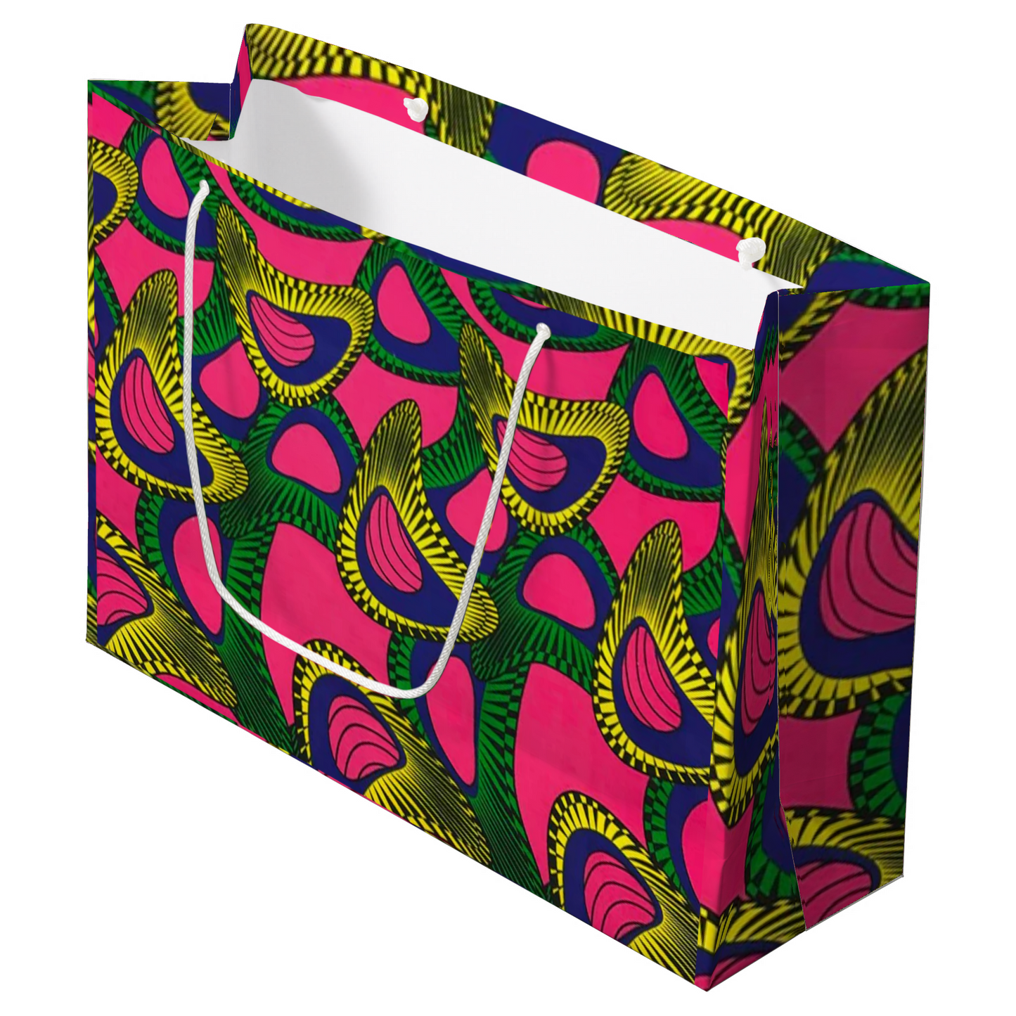 African Print Gift Bag
