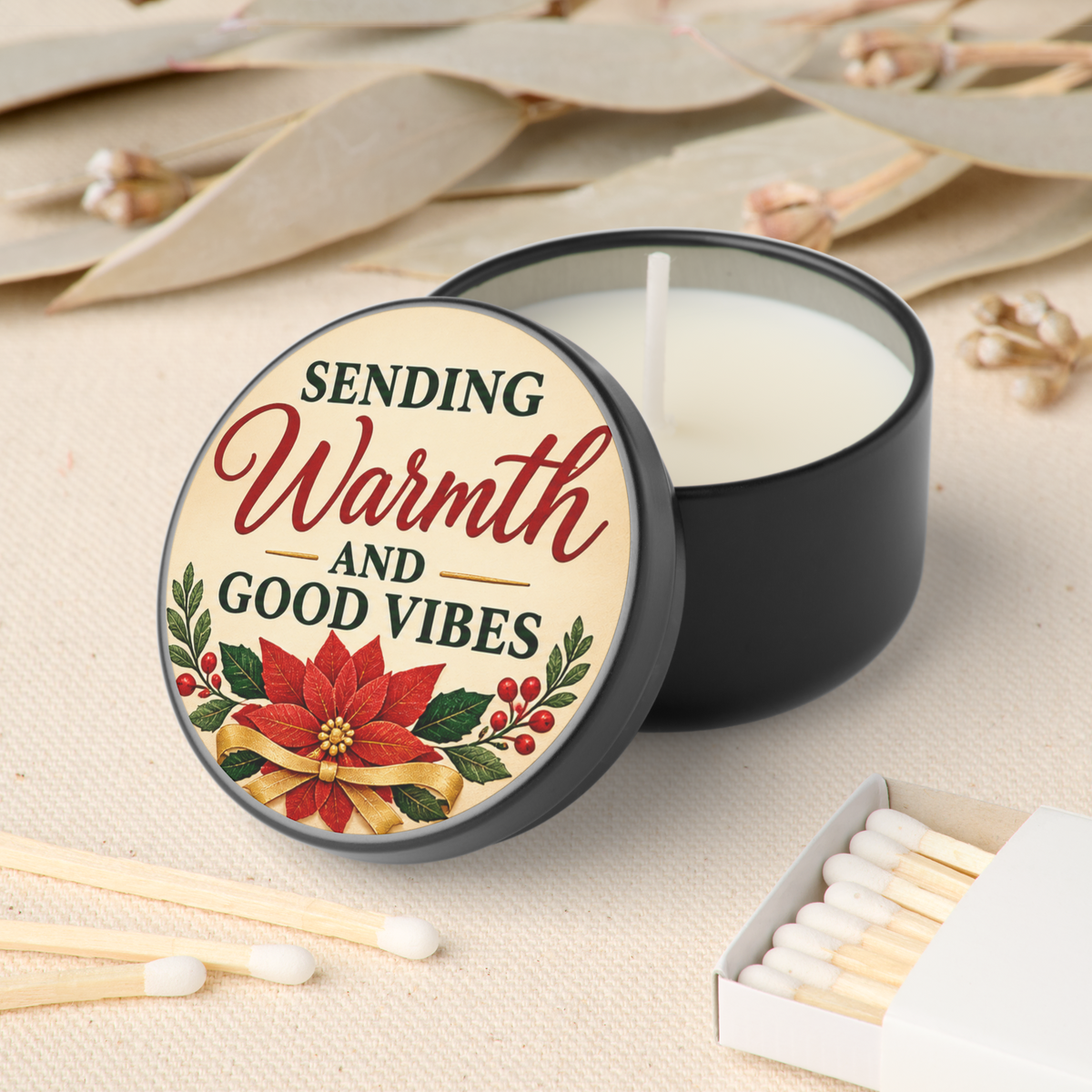 Holiday Mini Candle Favors