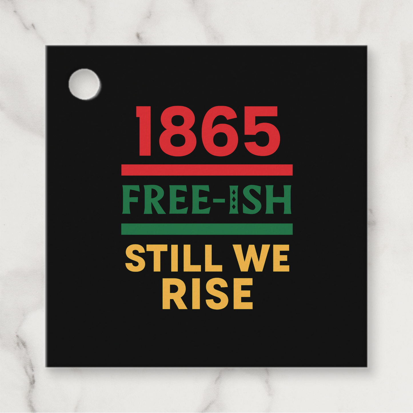 Juneteenth Favor Tags