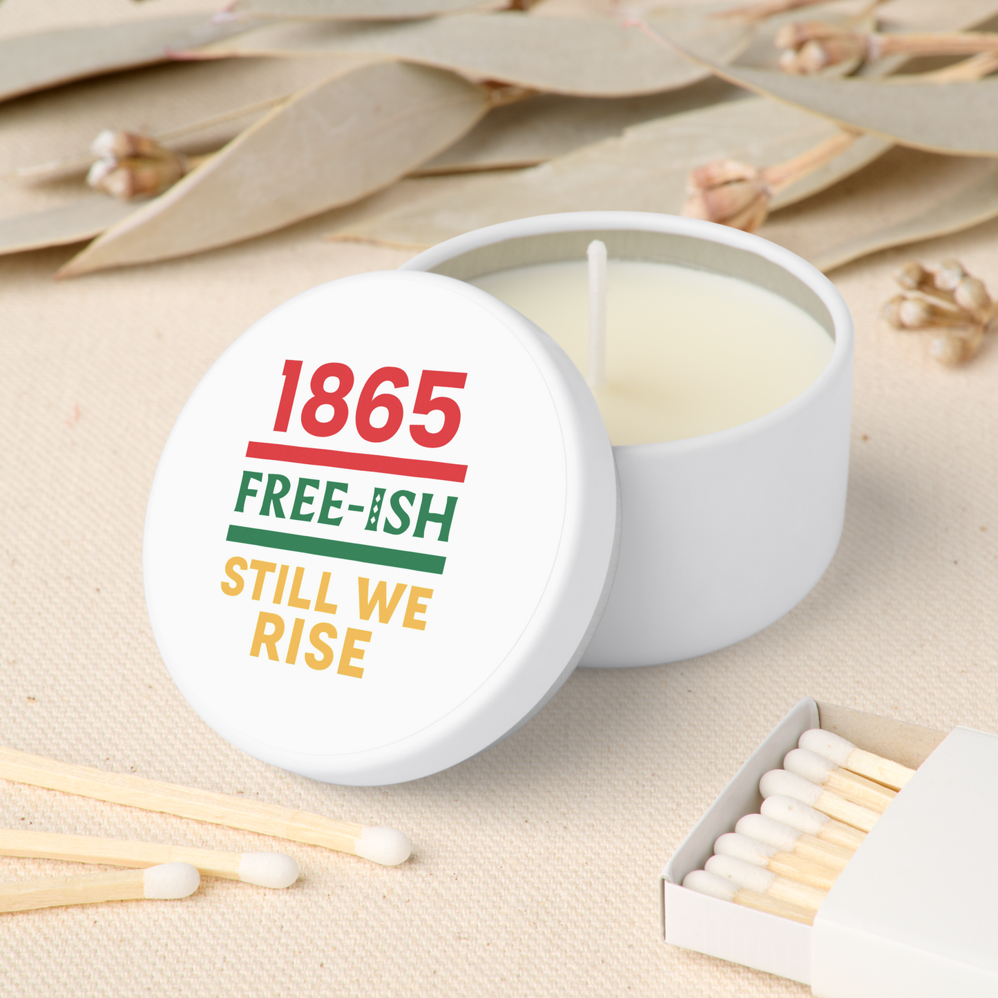 Juneteenth Mini Candle Favors