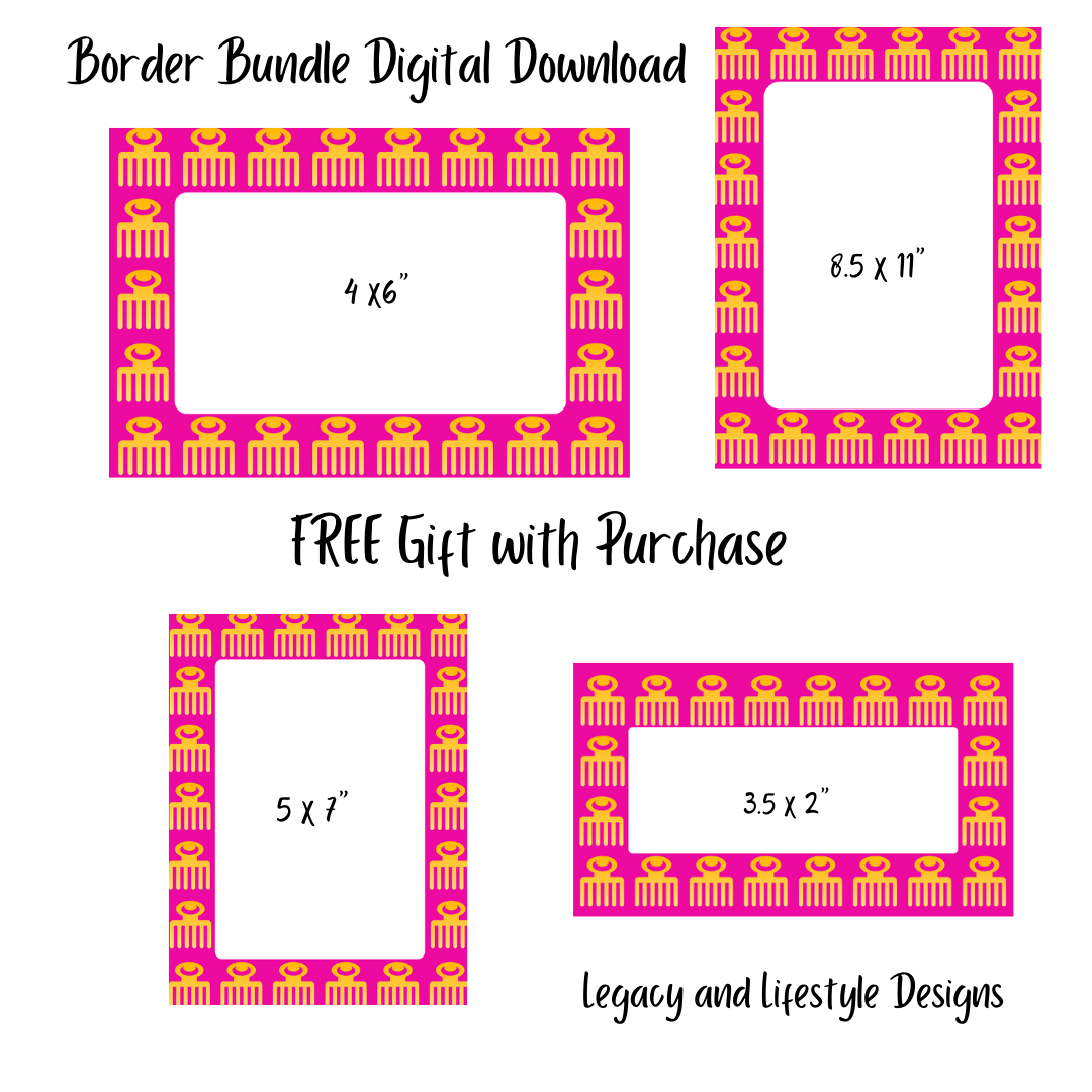 African Print Pink Party Starter Bundle