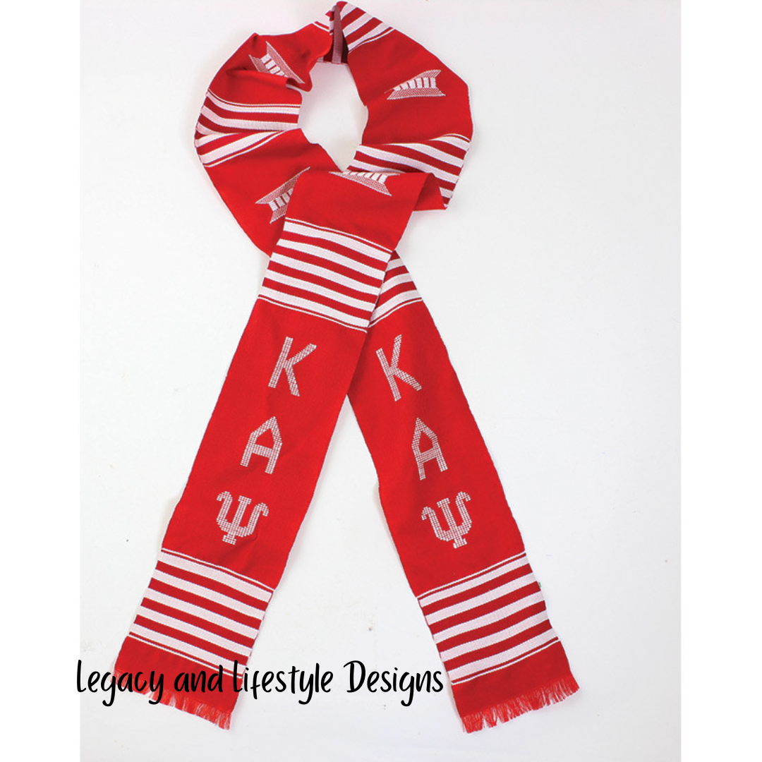 African Kente Greek Graduation Sashes (Handwoven in Ghana)