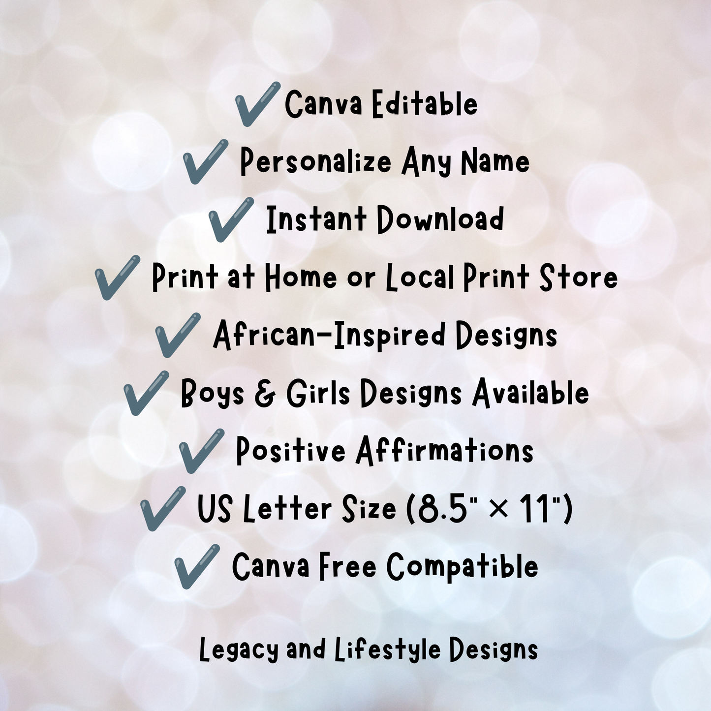 African Inspired Composition Book Covers | Editable Canva Templates (Digital Download)
