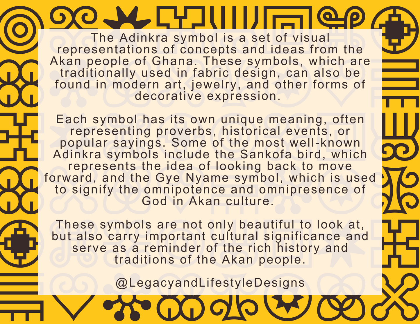 Adinkra (Community) Rubber Stamp, Paper Crafts, Party & Kids, Stationery