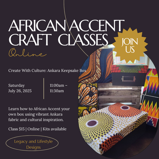 African Accent Your Keepsake Box