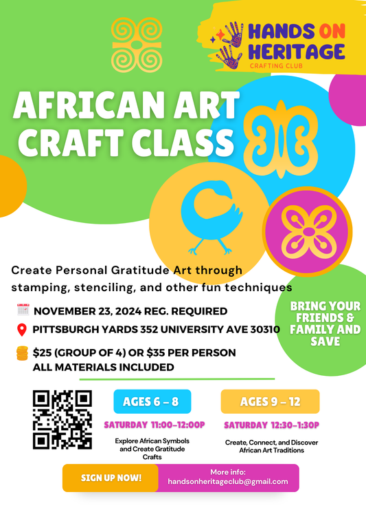 African Adinkra Art Classes