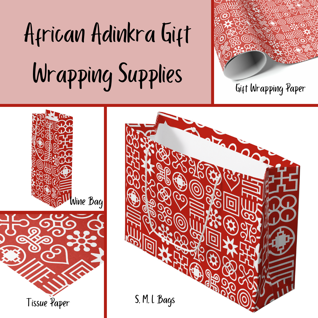 African Adinkra Gift Bag