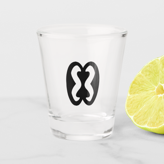 Adinkra Shot Glass