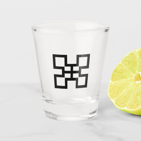 Adinkra Shot Glass