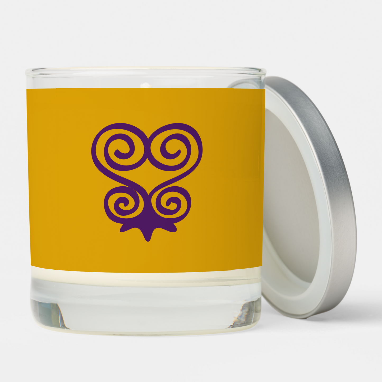 African Adinkra Symbol (Sankofa) Scented Candle