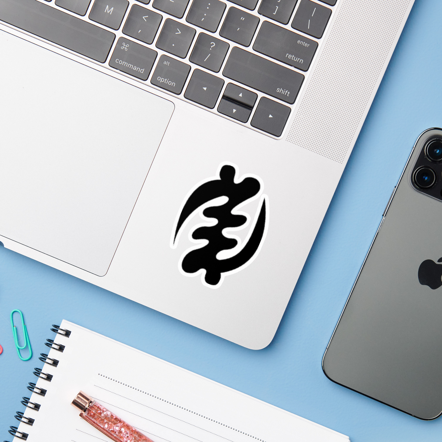 Adinkra Symbol (Except God) Vinyl Sticker