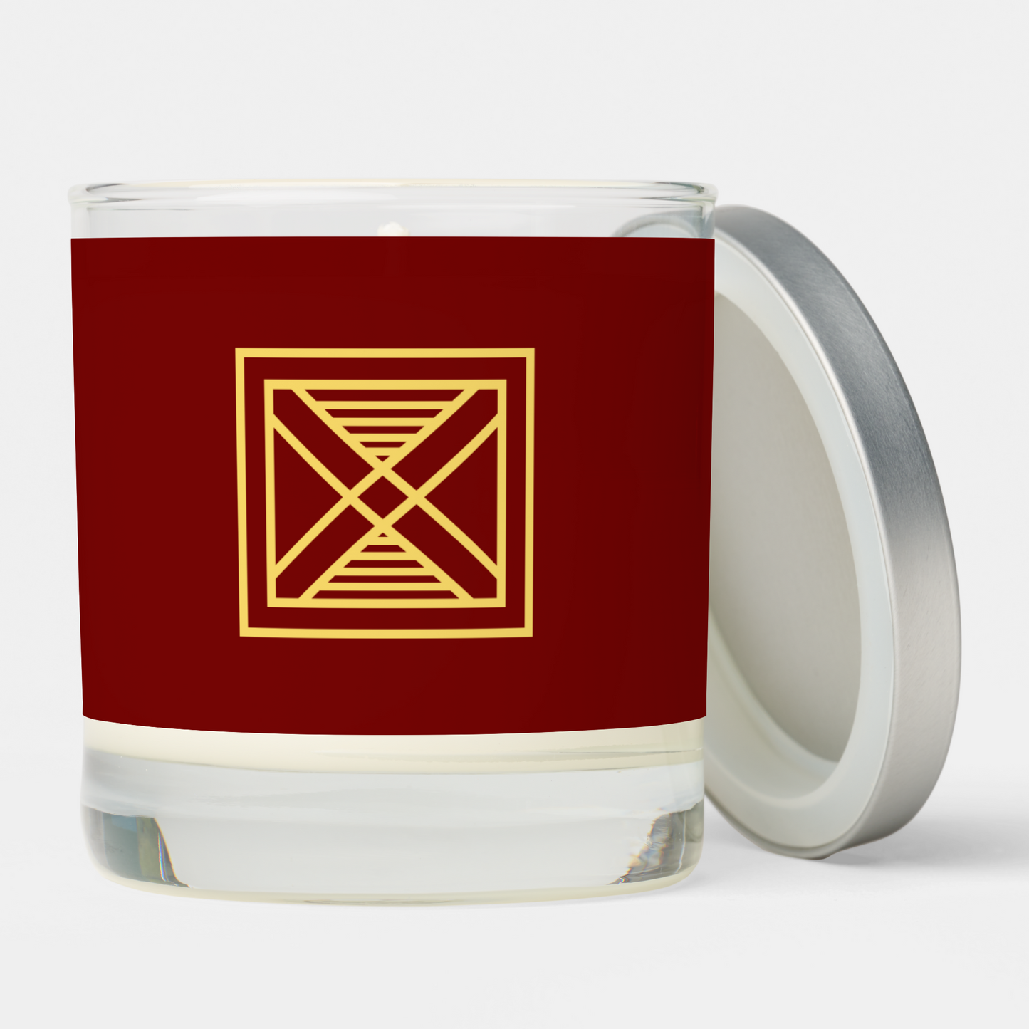 African Adinkra Symbol (Fortitude) Scented Candle