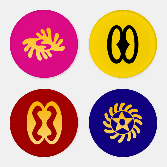 Adinkra Coaster Sets