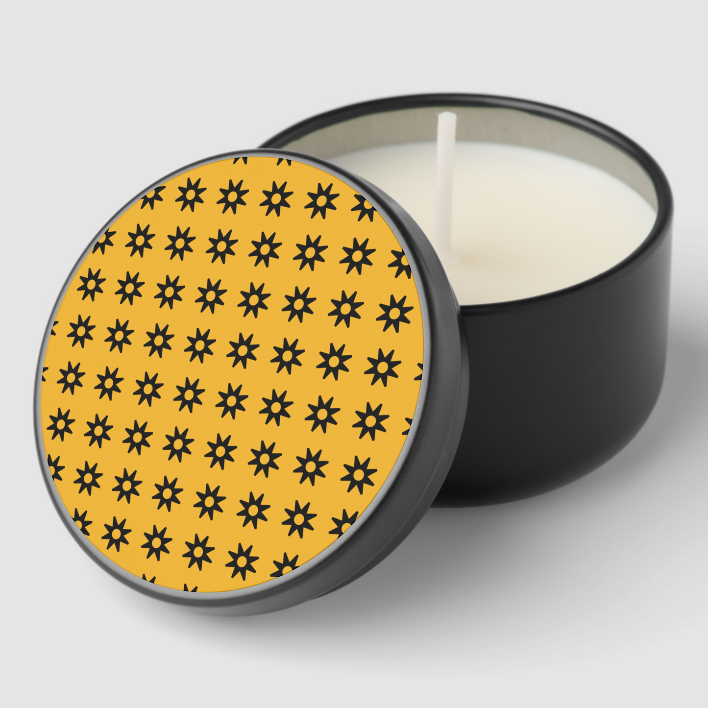 African Print Mini Candle Favors