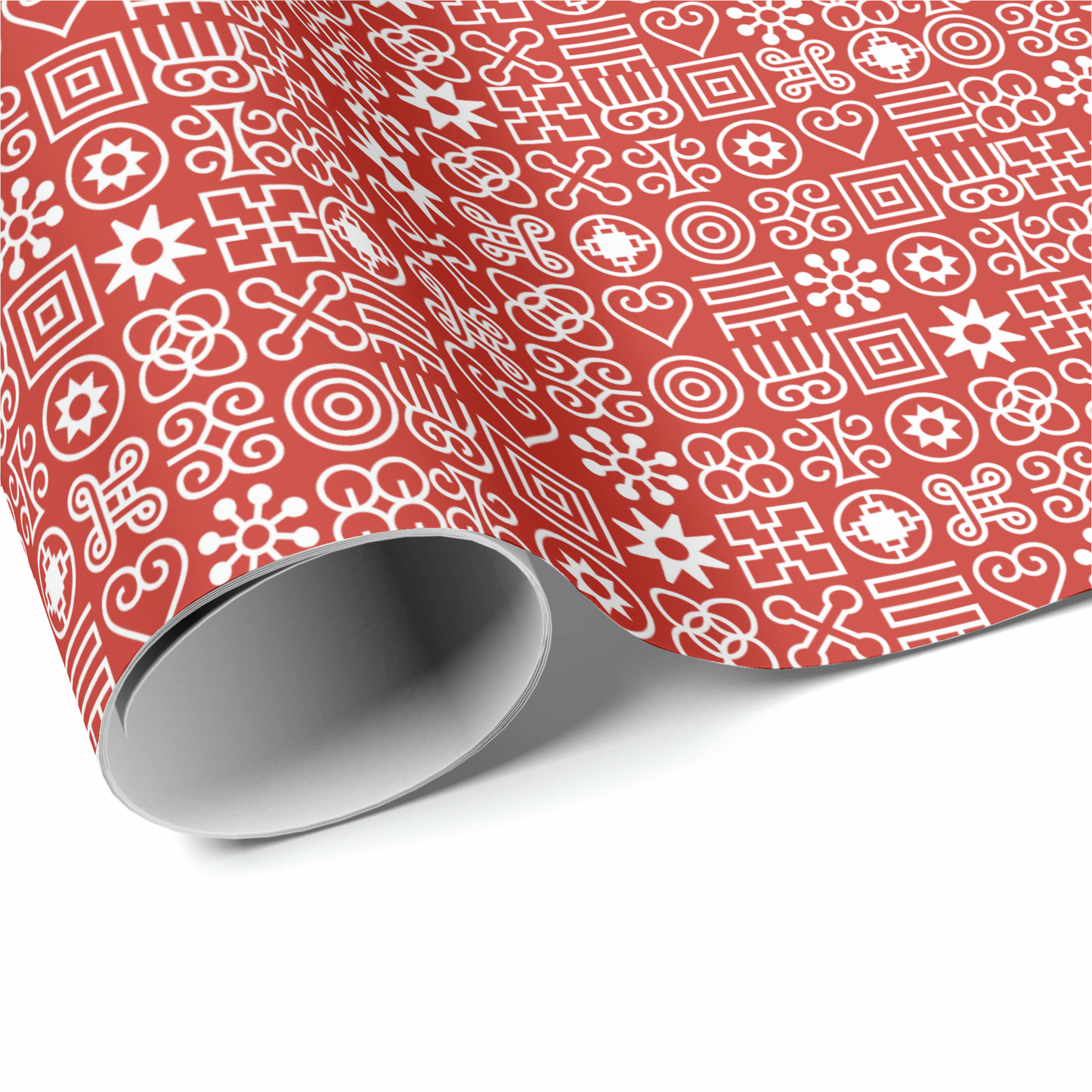 African Adinkra Wrapping Paper