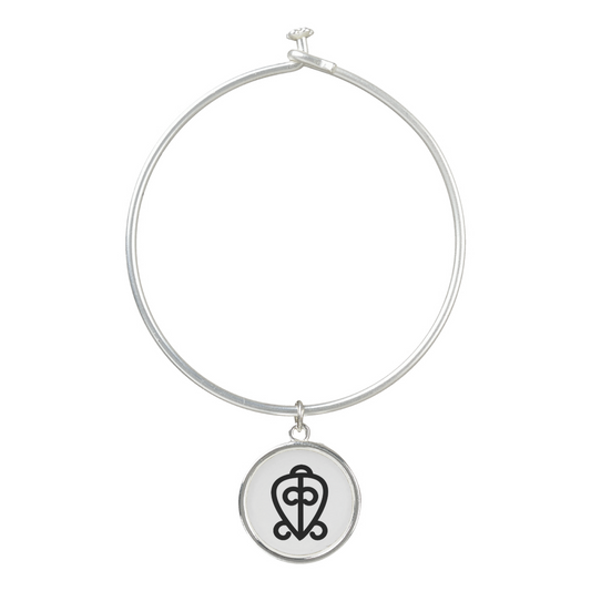 African Adinkra (Power of Love) Bangle Bracelet