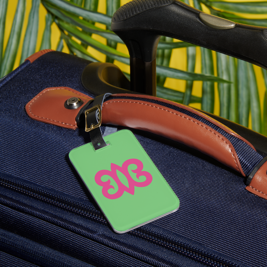 African Adinkra (Resilience) Luggage Tag