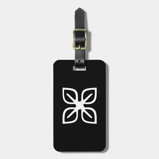 African Adinkra (Wealth) Luggage Tag
