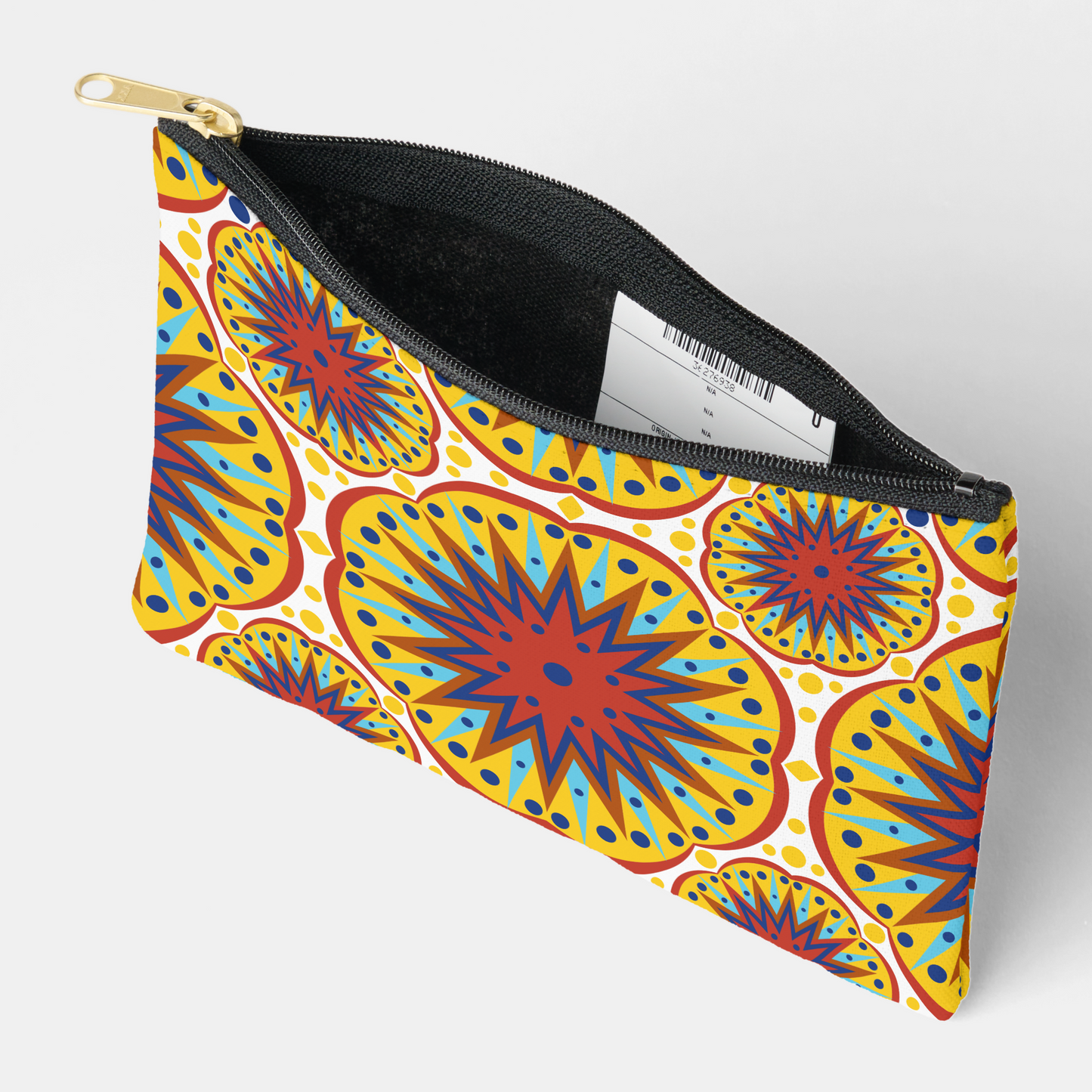 African Print Accessory Pouch