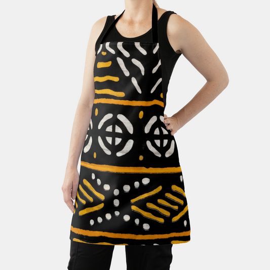 African Print Apron
