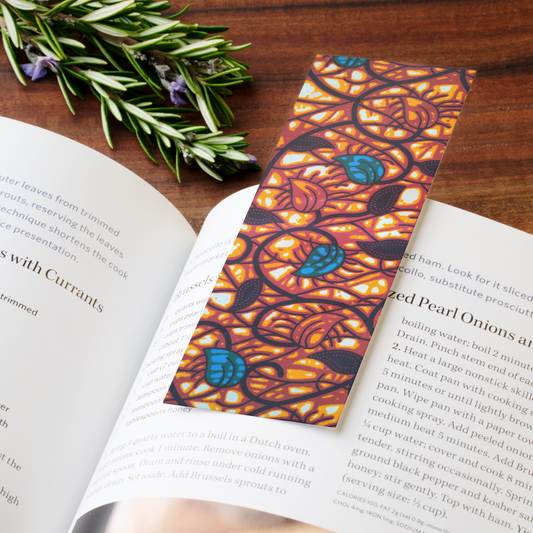 African Print Bookmarks
