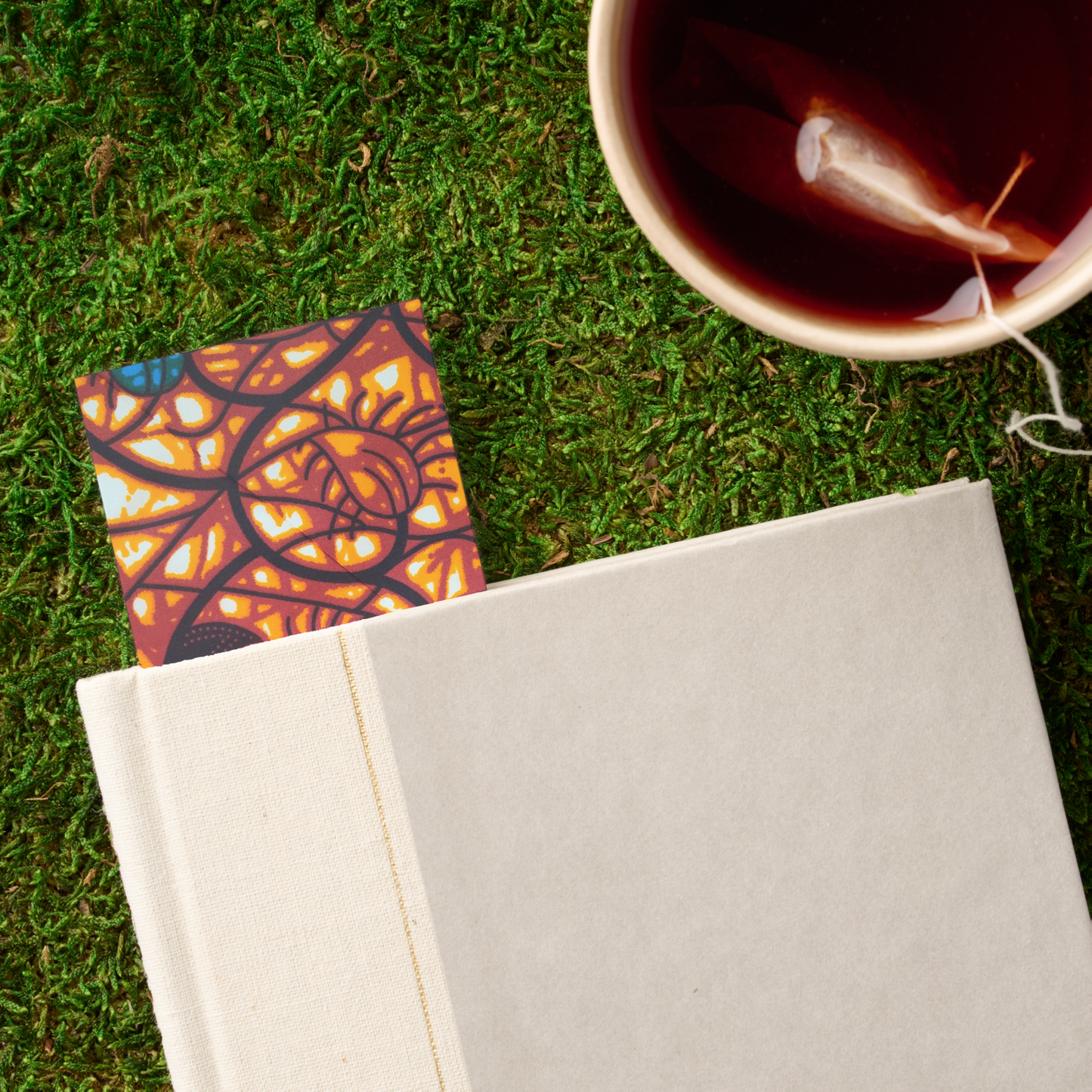 African Print Bookmarks