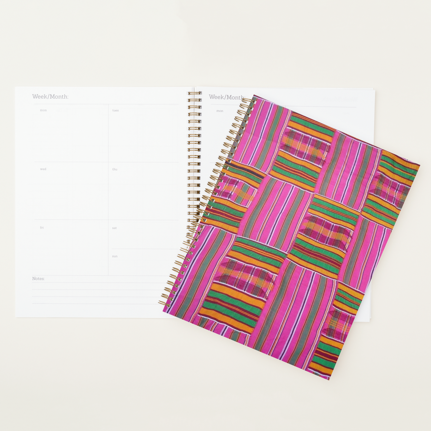 African Print Planner