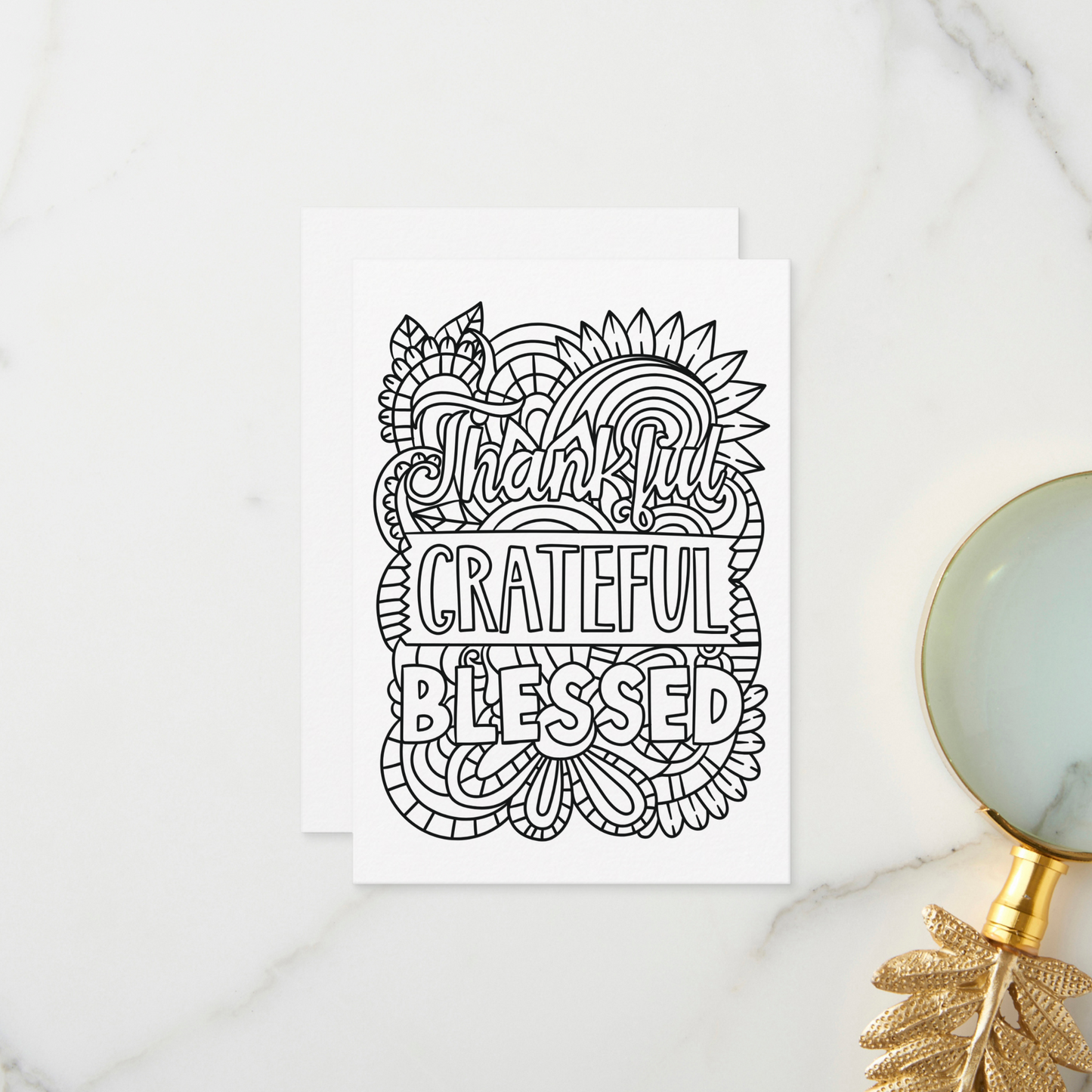 Color Your Joy! Note Card