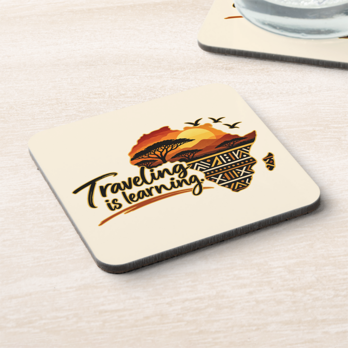 Traveling is Learning. Coasters