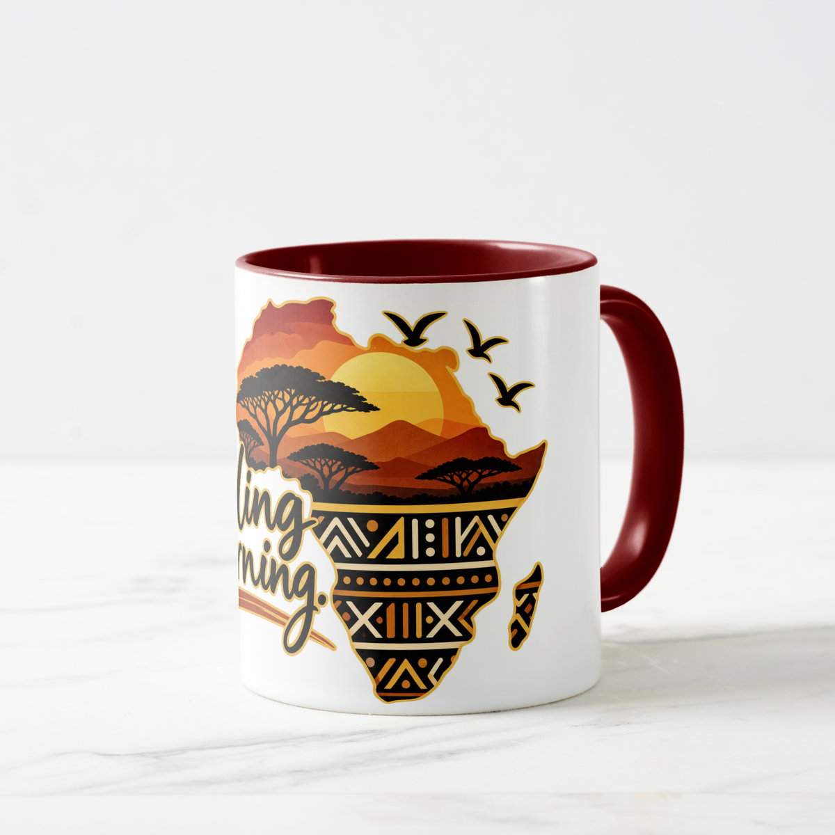 Traveling is Learning. Combo Coffee Mug