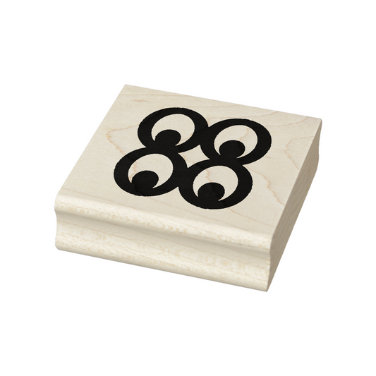 Adinkra (Knowledge and Wisdom) Rubber Stamp, Paper Crafts, Party & Kids, Stationery