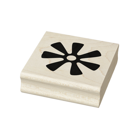 Adinkra (Wisdom) Rubber Stamp, Paper Crafts, Party & Kids, Stationery