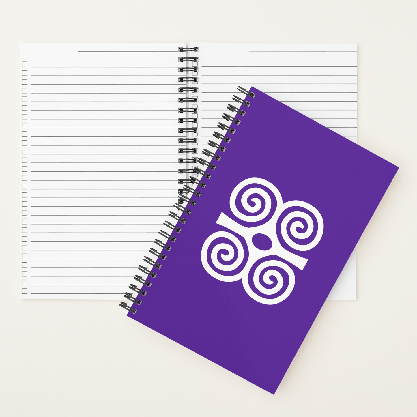 African Adinkra (Strength & Humility) Notebooks