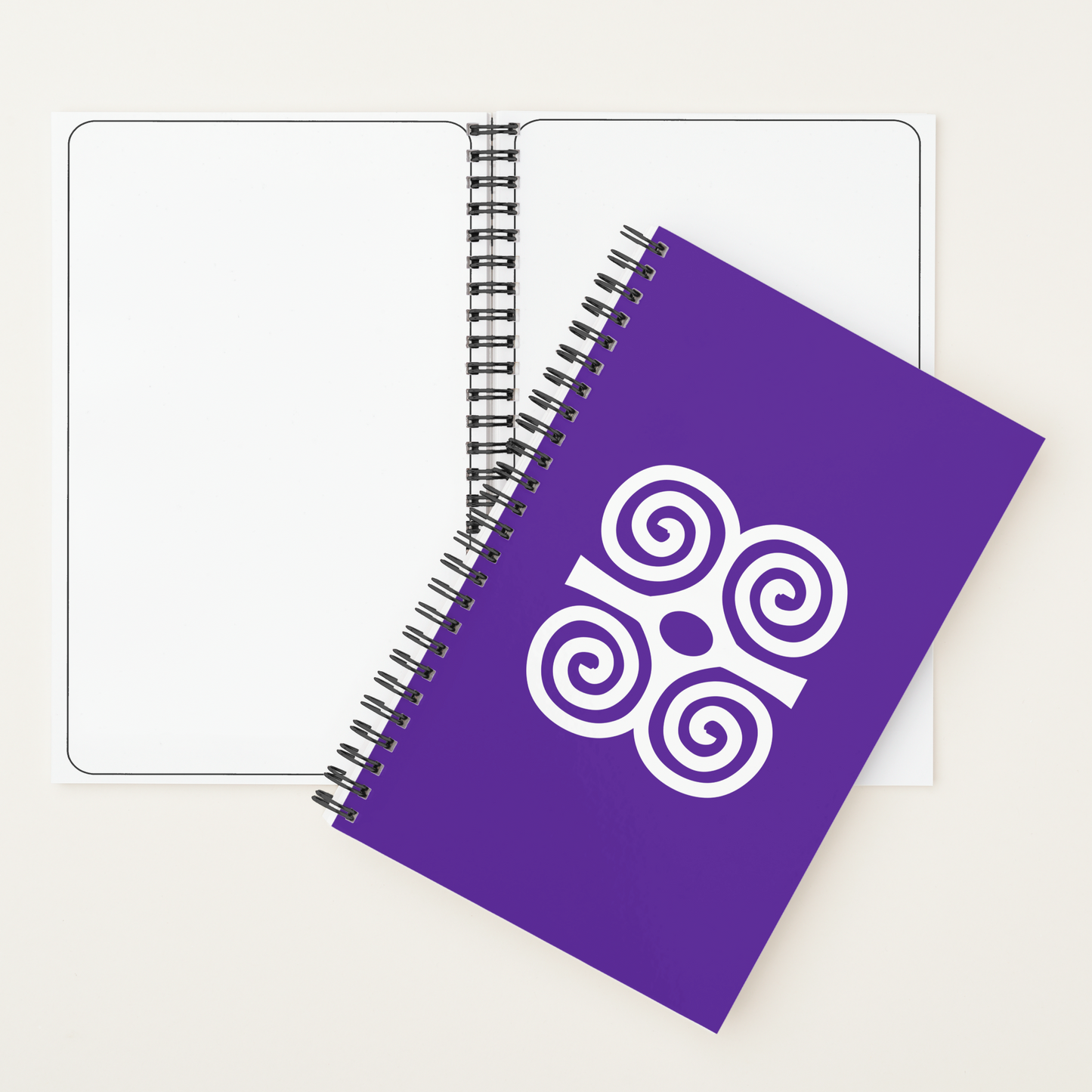 African Adinkra (Strength & Humility) Notebooks