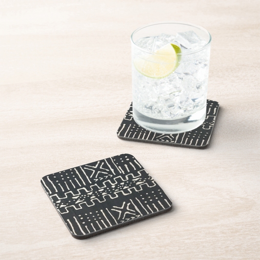 Mudcloth Print Coasters