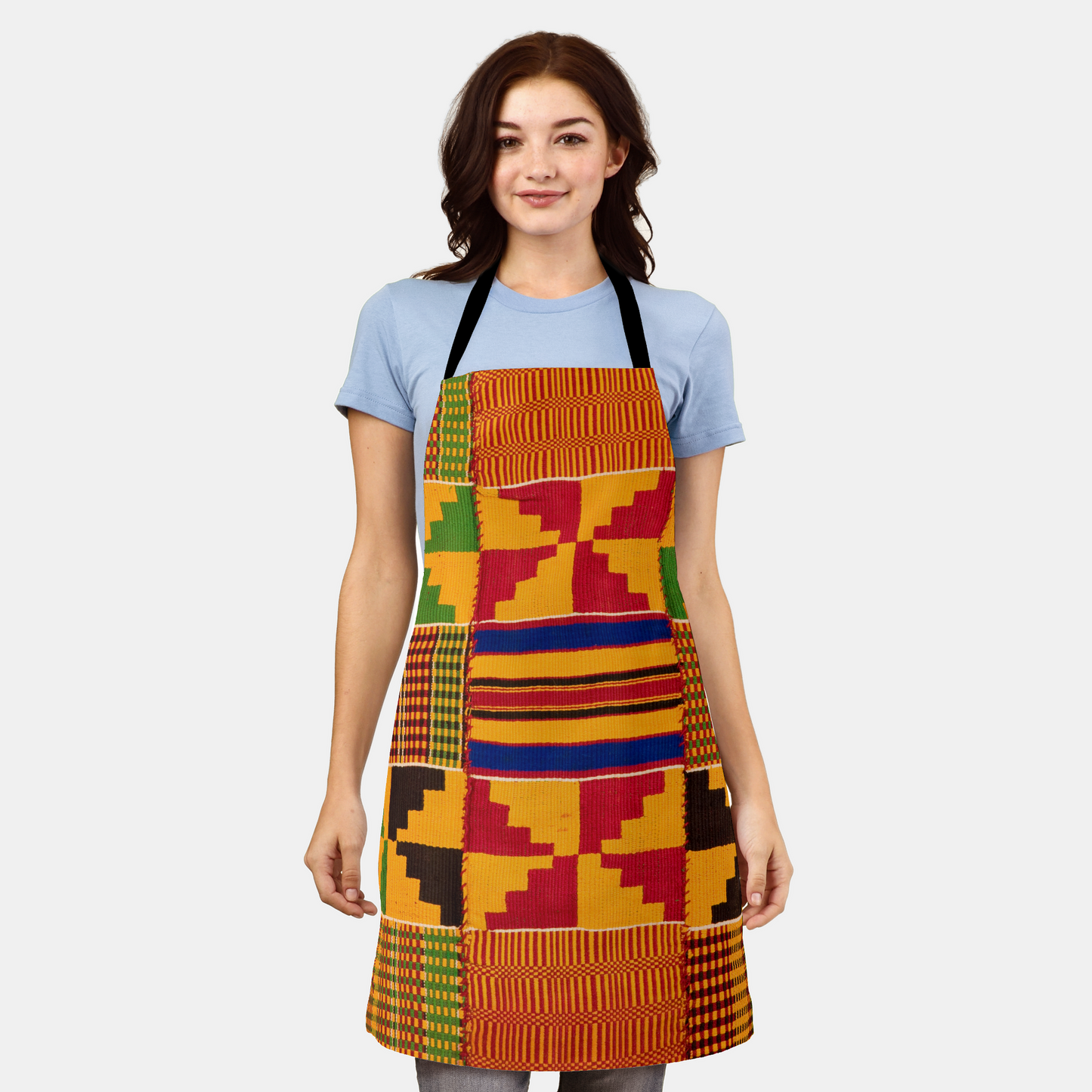 African Print Apron